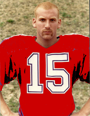Varsity Football - Corey, WVIZ Game of the Week - Red jersey.jpg