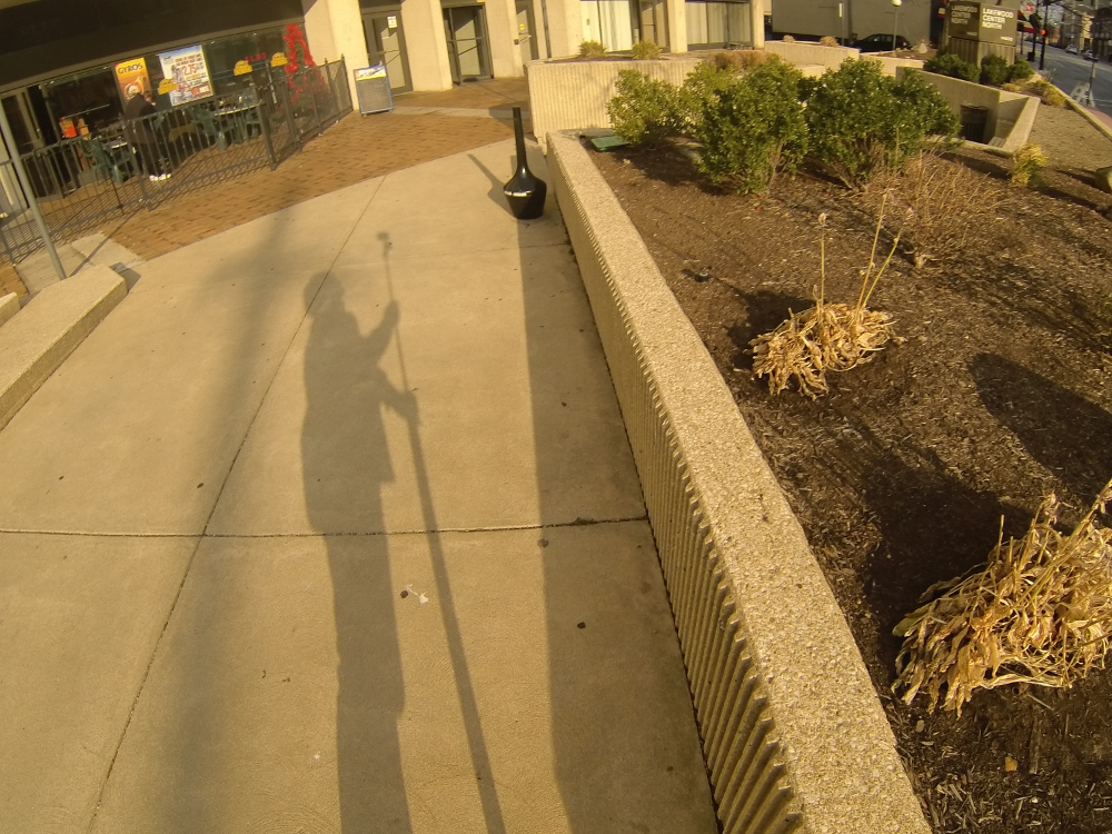 Does this pole make my butt look big?