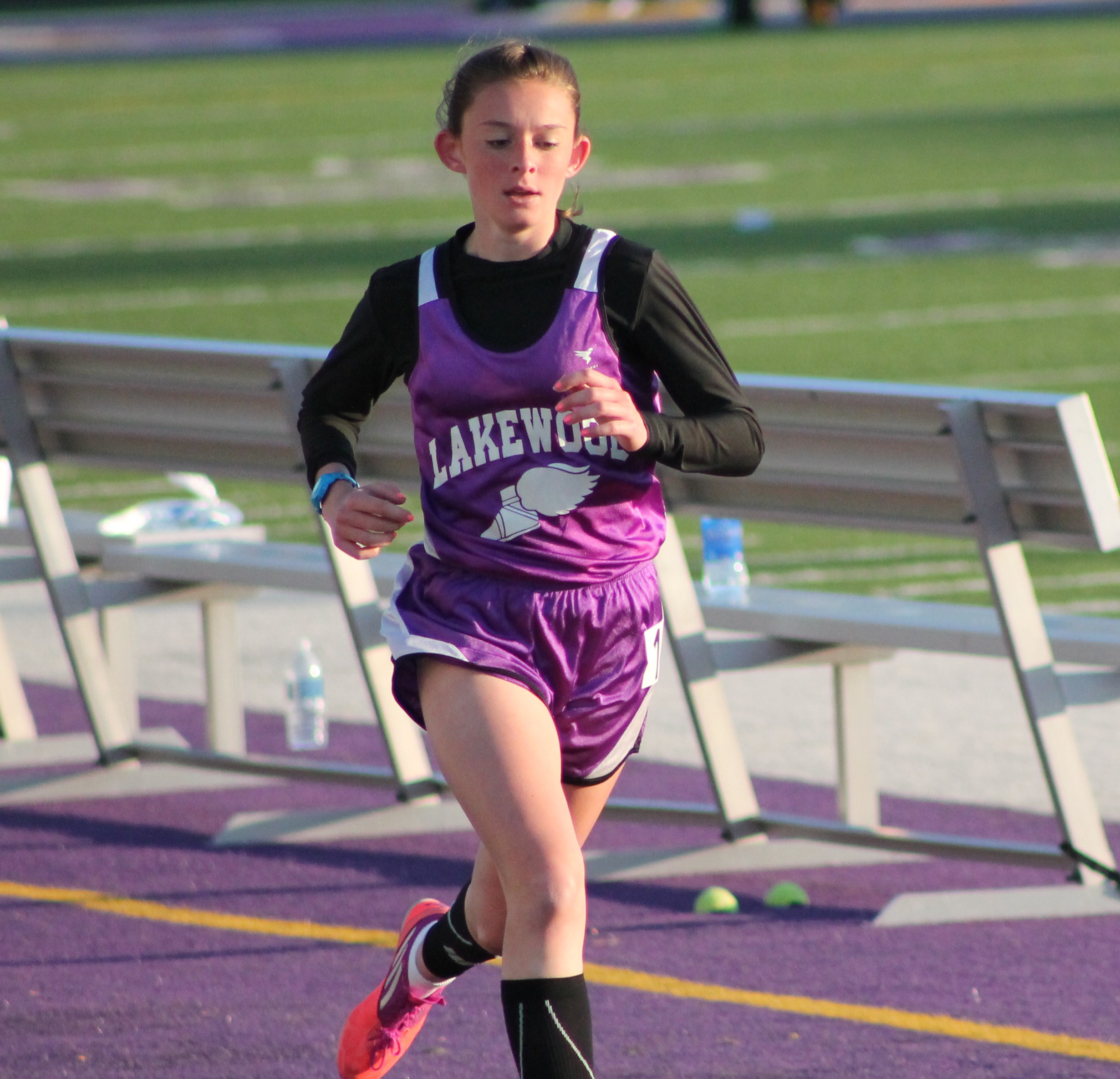 Freshman Mallory Shaw- District Champion 3200m run