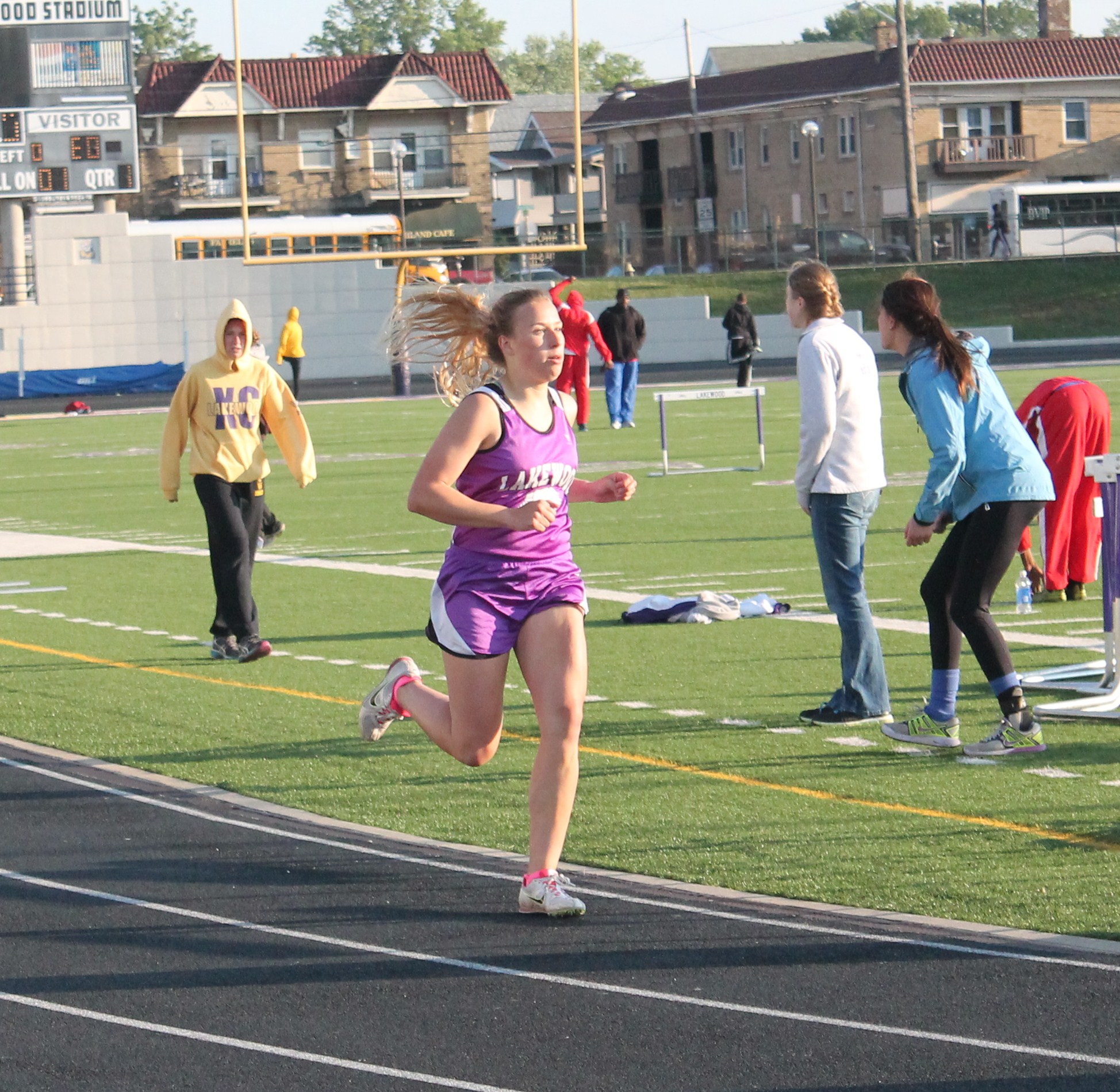 Maeve Christie- 2nd place 800m run