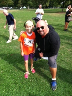 Q104 FM's Allan Fee was the Master of Ceremony and emceed the Flyathlon.