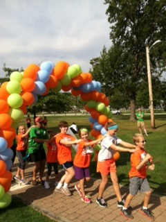 The day started with fun and games...it ended with even more fun and games.