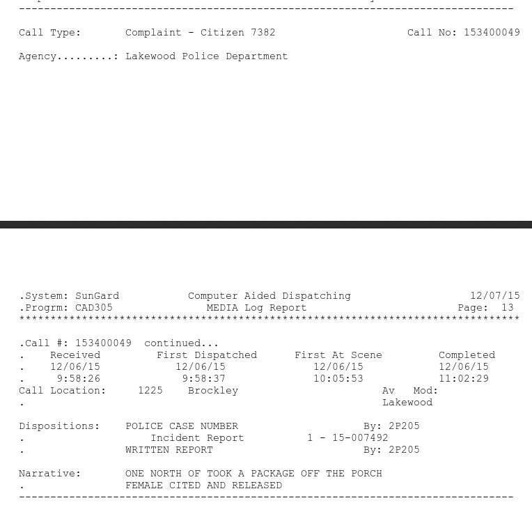 Brockley Theft Cited.png