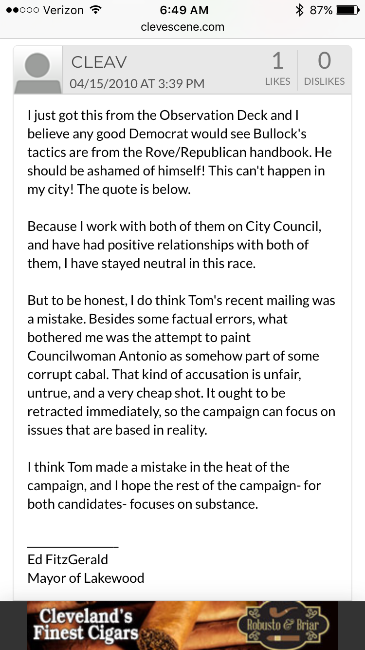 Mayor Accuses Bullock of Republican Cheap Shots.PNG