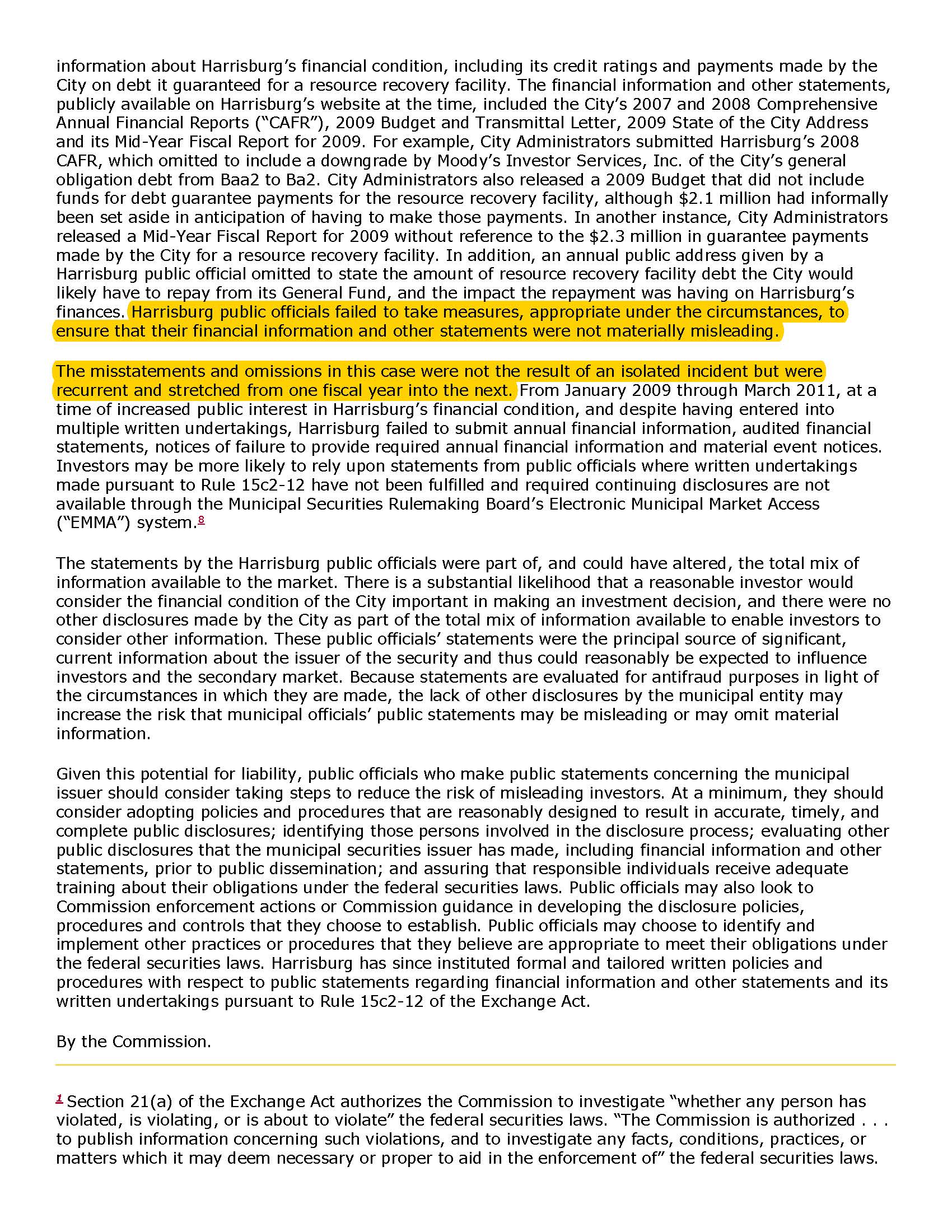 U.S. SEC City of Harrisburg Release 2013 2.jpg