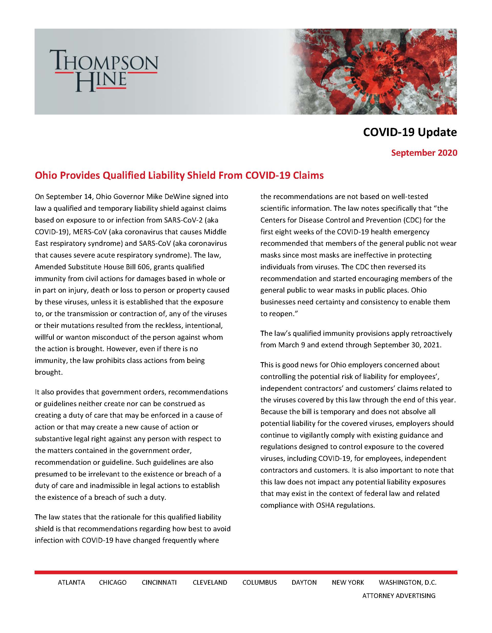 Thompson Hine Summary on Covid-19 Immunity Law - Ohio.jpg